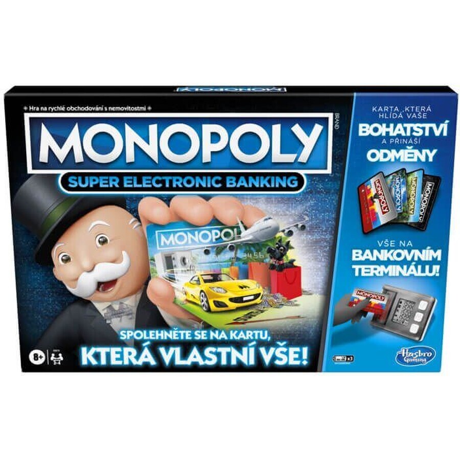 Hasbro Monopoly Super - Elektronische Bankgeschäfte