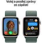 Apple Watch SE GPS 40mm Boîtier aluminium Starlight avec boucle sport Lake Green