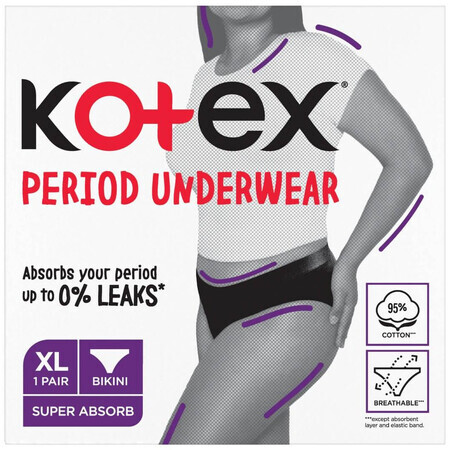 Kotex® Menstruationsunterwäsche XL