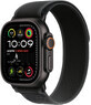 Apple Watch Ultra 2 (2024) 49mm, Schwarzes Titan mit schwarzem Schlaganfall M/L