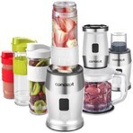 Concept SM3391 Făcător de smoothie + tocător + râșniță 700W 2x570ml+400ml alb