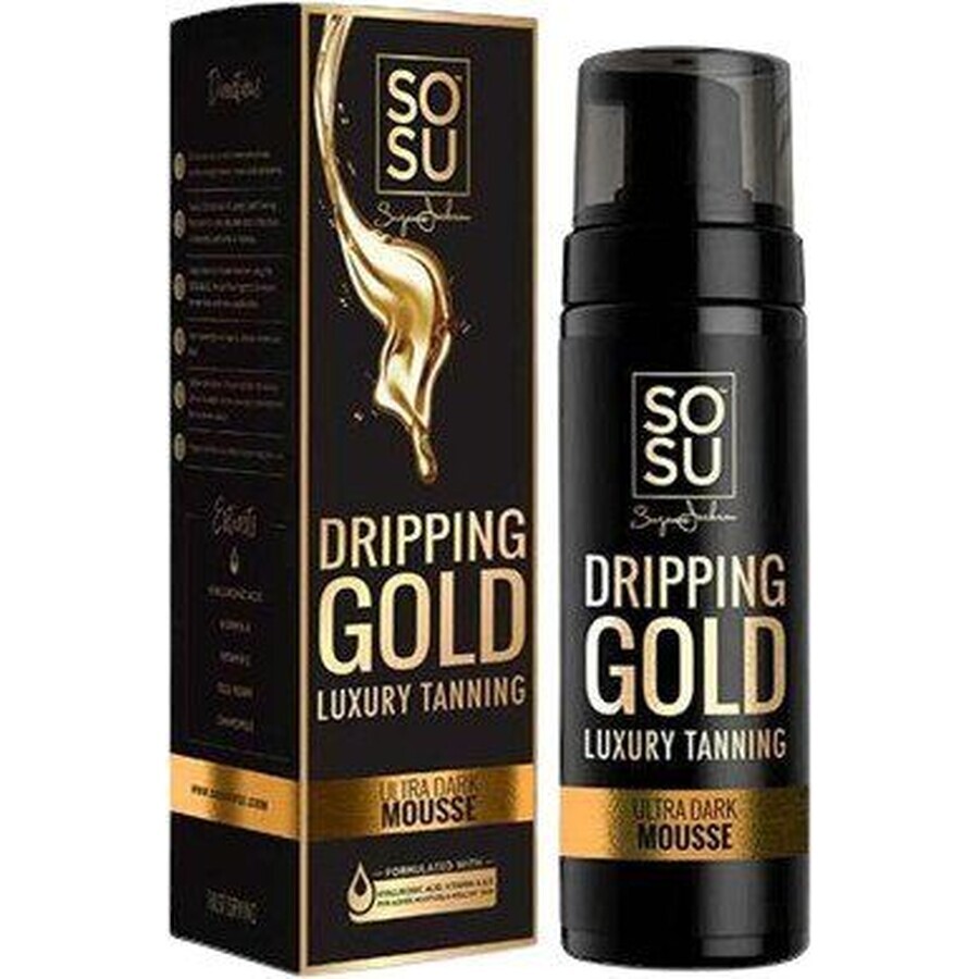 Dripping Gold Ultra Dark Luxury Self Tanning Mousse 150 ml