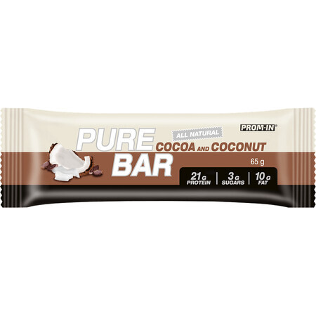 Prom-In Pure Bar cocoa with coconut 65 g