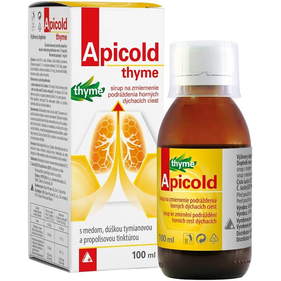 Apicold Thymian-Sirup 100 ml