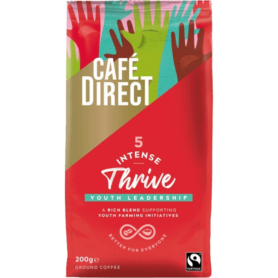 Cafédirect Intense gemalen koffie met cacao 200 g