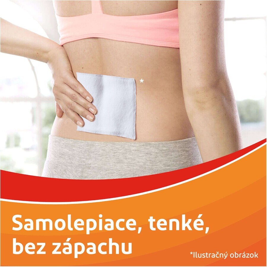 VoltaTherm heating patch for back pain relief 5 pieces