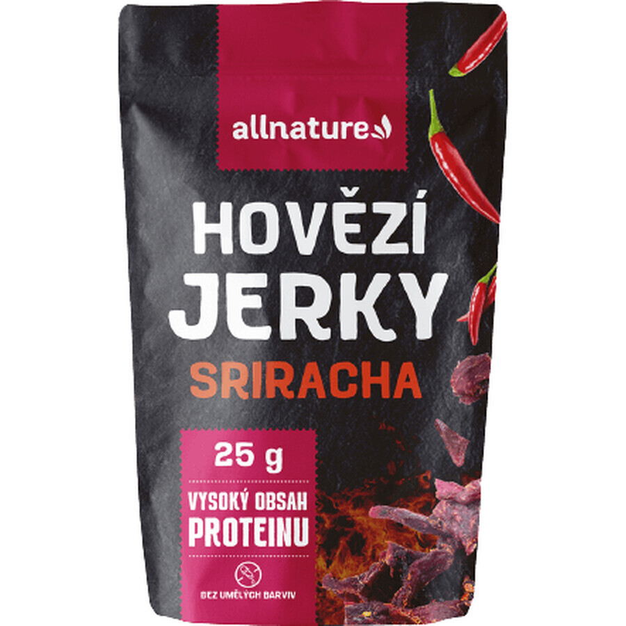 Allnature BEEF Sriracha Jerky 25 g