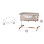 MoMi Kinderbett SMART BED 4in1 beige