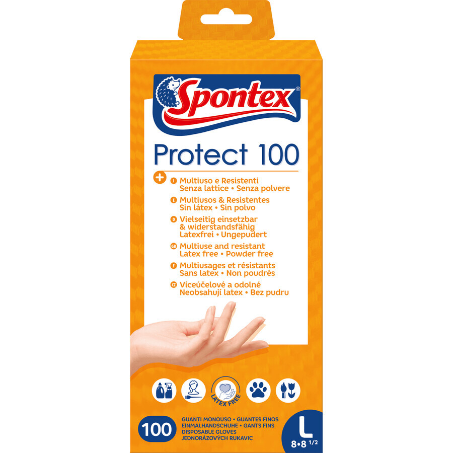 Spontex Einweghandschuhe Protect L 100 Stück