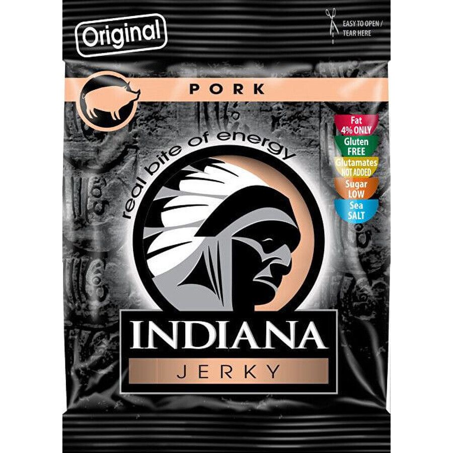 Indiana Jerky Schweinefleisch Original