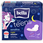 Bella For teens ultrafeine empfindliche Pads für die Nacht 8 Stück