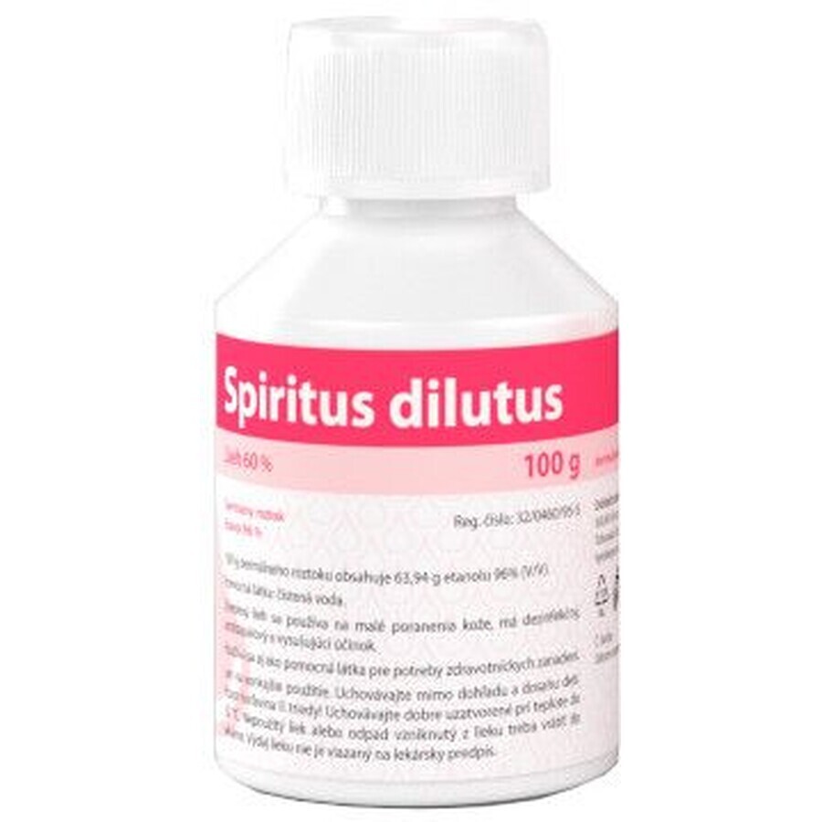 Spiritus dilutus Soluzione cutanea 100 g