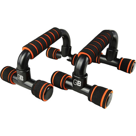 GymBeam Push Up Bar Adaptador negro 2 piezas