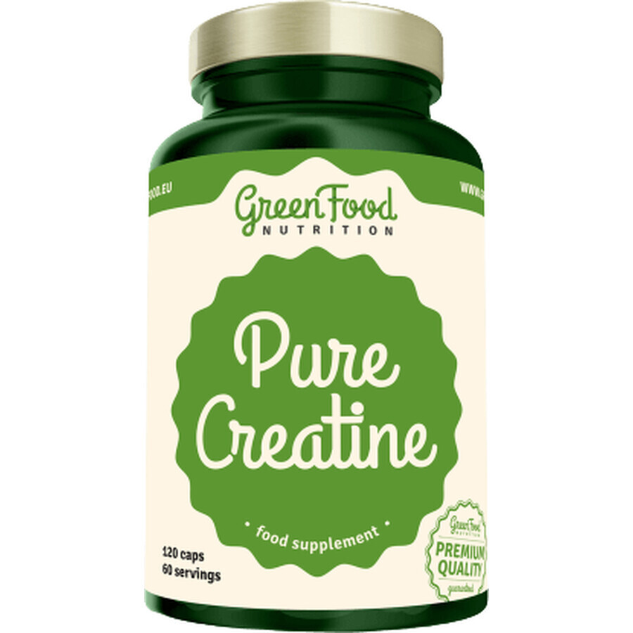 GreenFood Nutrition GreenFood Creatina Pura 120 cápsulas