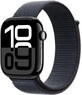 Apple Watch Series 10 GPS + Cellular 46mm Jet Black 46mm Aluminiumgeh&#228;use mit Ink Sport Loop