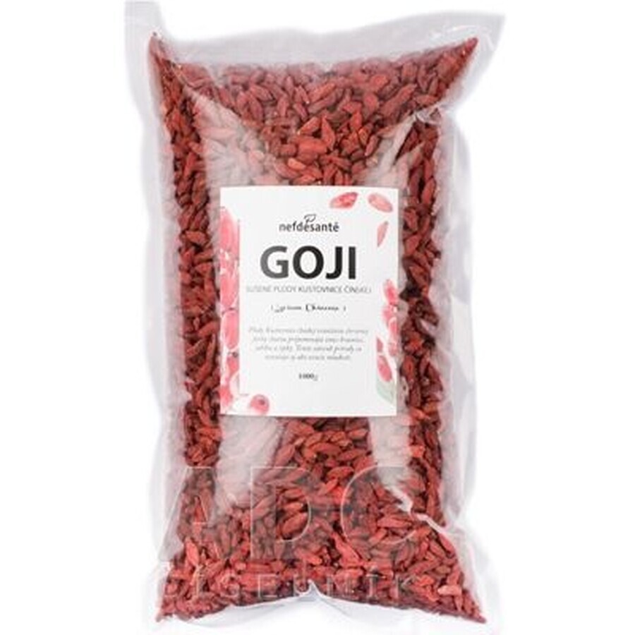 Nefdésanté GOJI Groseilles à maquereau chinoises séchées, 1000 g