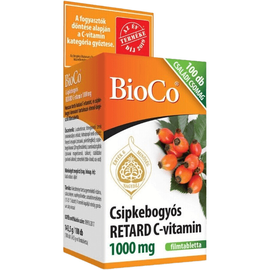 BioCo Vitamin C 1000mg 100 Tabletten