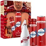 Old Spice Ironman für Männer: Set mit Deo-Spray, Duschgel und Whitewater-Aftershave mit frischem Whitewater-Geschmack