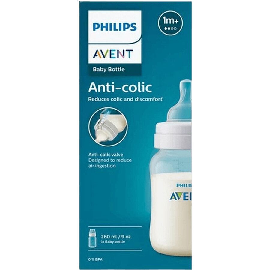 Philips Avent Anti Kolik-Flasche 1m+, 260 ml