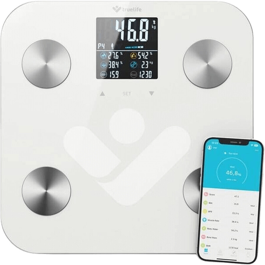 Báscula personal TrueLife FitScale W6 BT Bluetooth