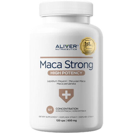 Aliver Nutraceutics Doctor's 1st Choice Powerful Maca 120 Kapseln