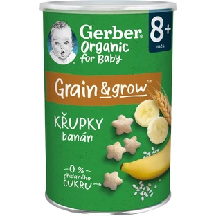 Gerber Organic Banana Crisps 35 g