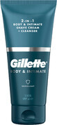 Gillette Intim 2in1 Gillette Intim Intimrasur und Waschmittel 177 ml