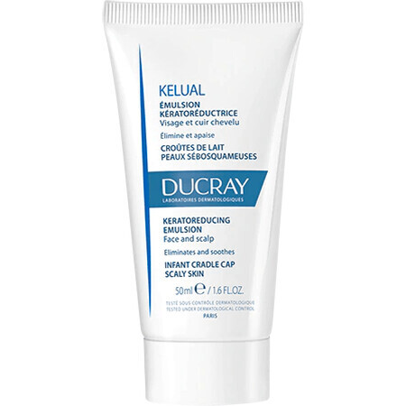 Ducray KÉLUAL EMULSION Keratoregulierende Emulsion - Milchkruste 50 ml