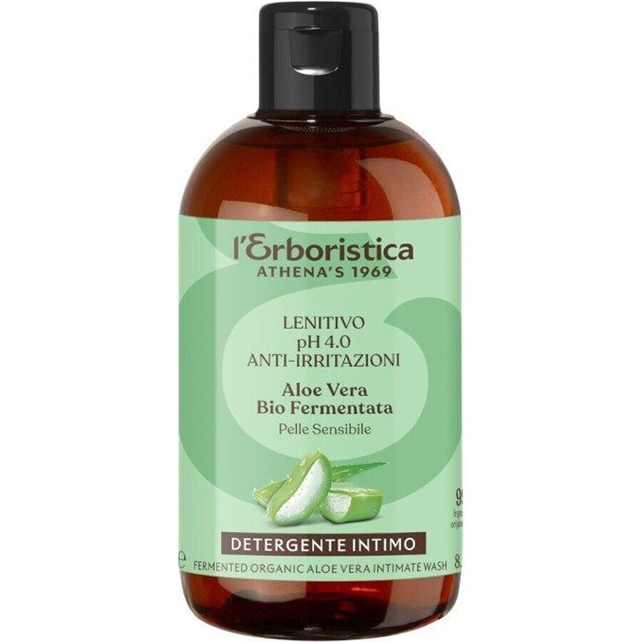 Erboristica Intimreinigungsgel mit fermentiertem Aloe-Vera-Saft 250 ml