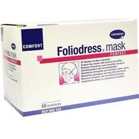 Foliodress Maske Perfekte chirurgische Maske 50 Stück 50 Stück