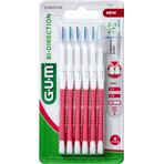 Gum Bi-direction Ultra Interdentalbürste mit flexiblem Mechanismus 1,2 mm ISO3 6 Stück