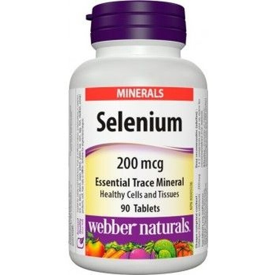 Webber Naturals Selen 200 mcg 90 Tabletten