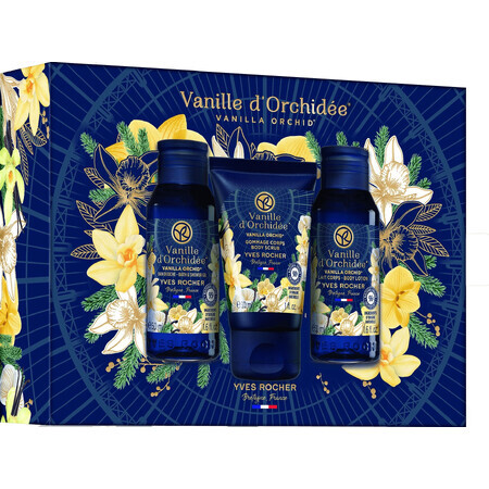 Yves Rocher Vanille und Orchidee Geschenkset 3 Stück