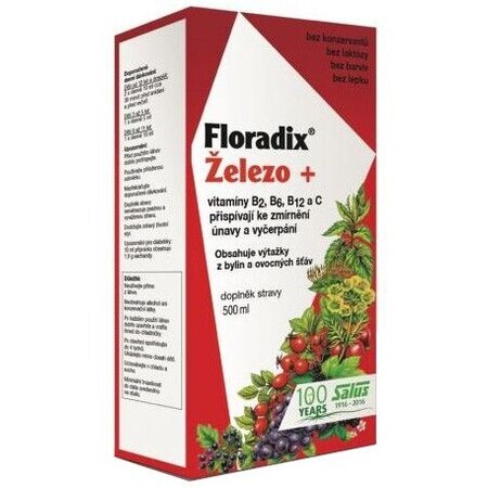 Salus Floradix Eisen - flüssig 500 ml