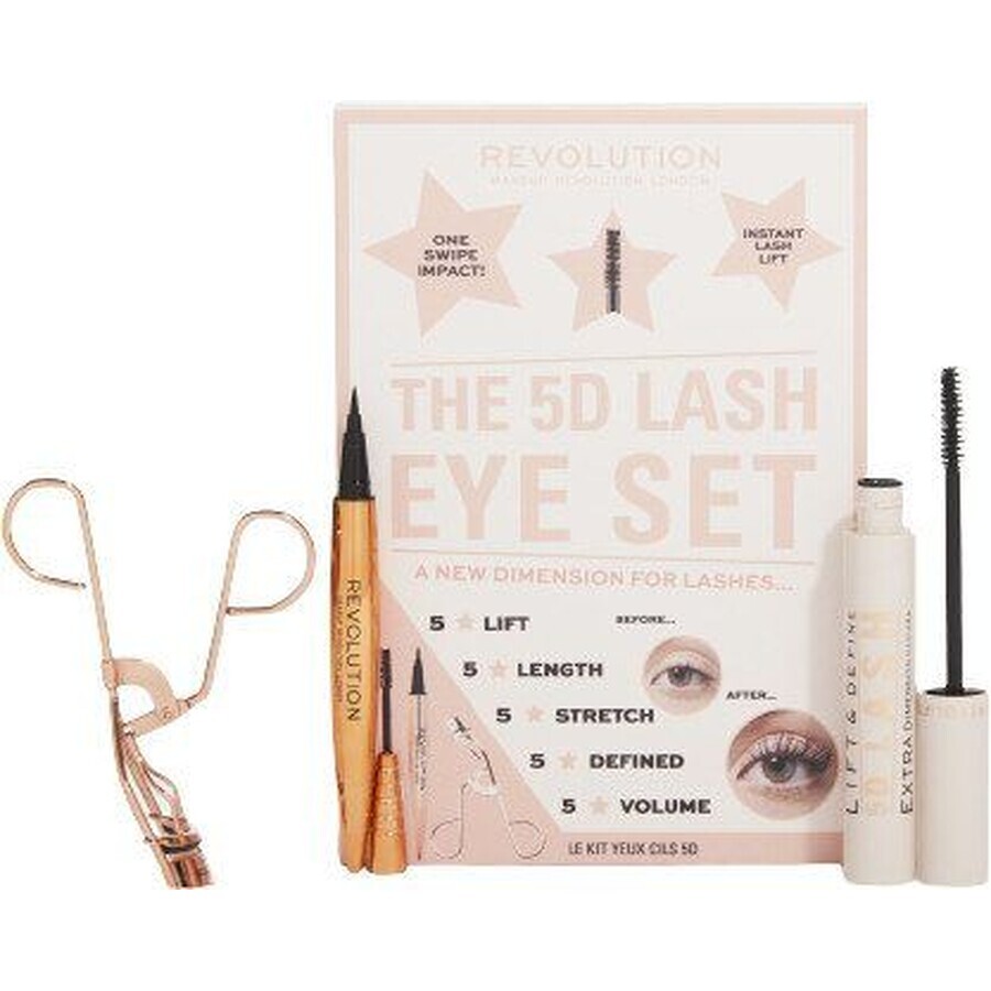 Revolution 5D Lash 5D Lash Eye Set, 3er Set