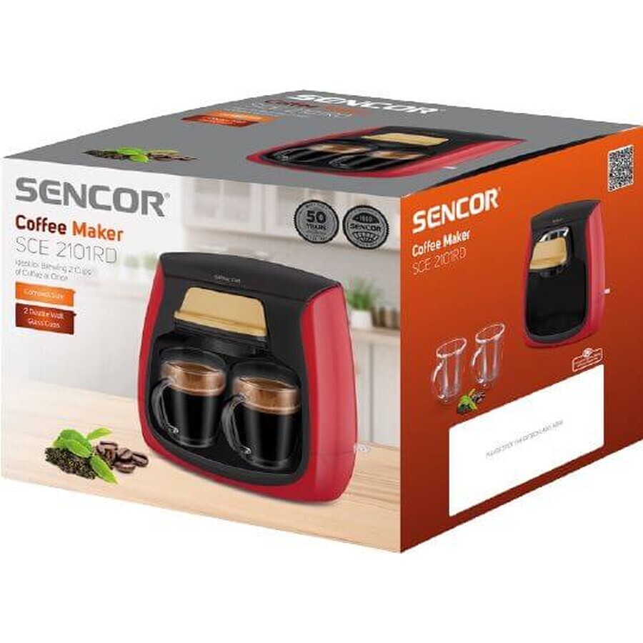 Sencor SCE 2101RD coffee machine