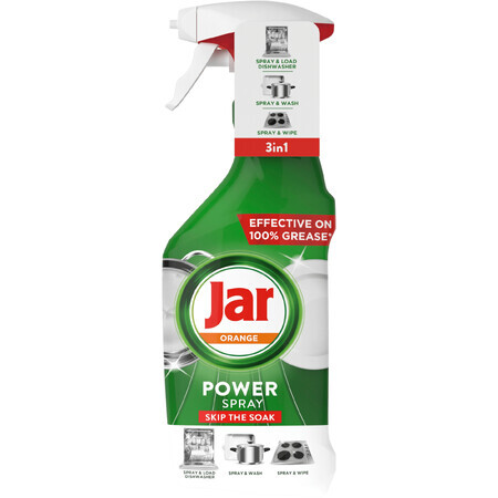 Jar Power Spray, 3 in 1, per piatti e cucina, arancione 500 ml