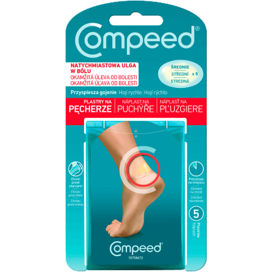 Compeed Plasture mittel Blister 5 Stück