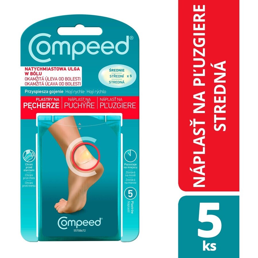 Compeed Plasture mittel Blister 5 Stück