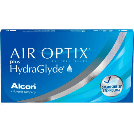 Alcon AIR OPTIX® plus HydraGlyde® +5,00 dpt, 6 Stück