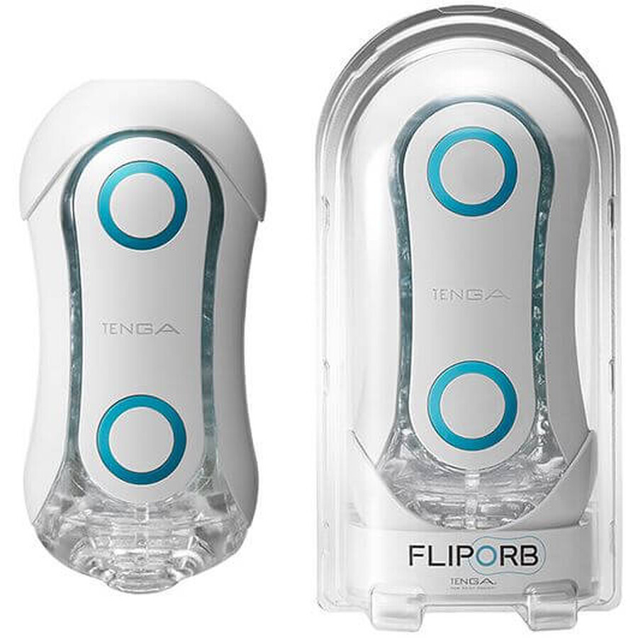 Tenga Masturbator Flip Orb Blau Rush Blau