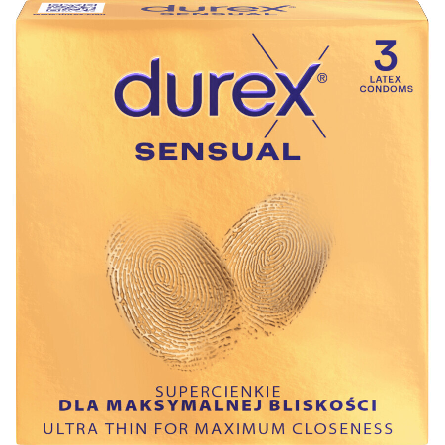 Durex Sensual 3 Stück