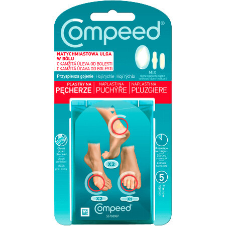 Compeed Blisterpflaster-Mix 5 Stück