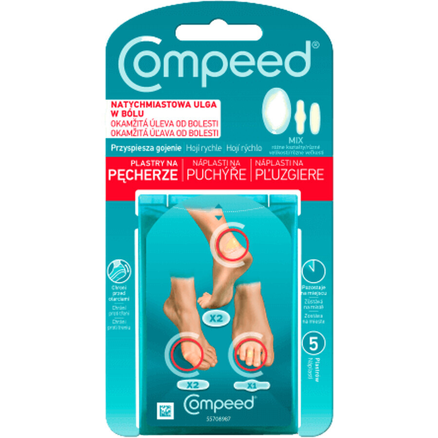 Compeed Blisterpflaster-Mix 5 Stück