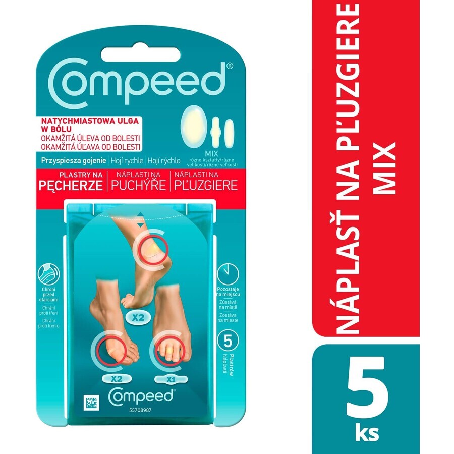 Compeed Blisterpflaster-Mix 5 Stück