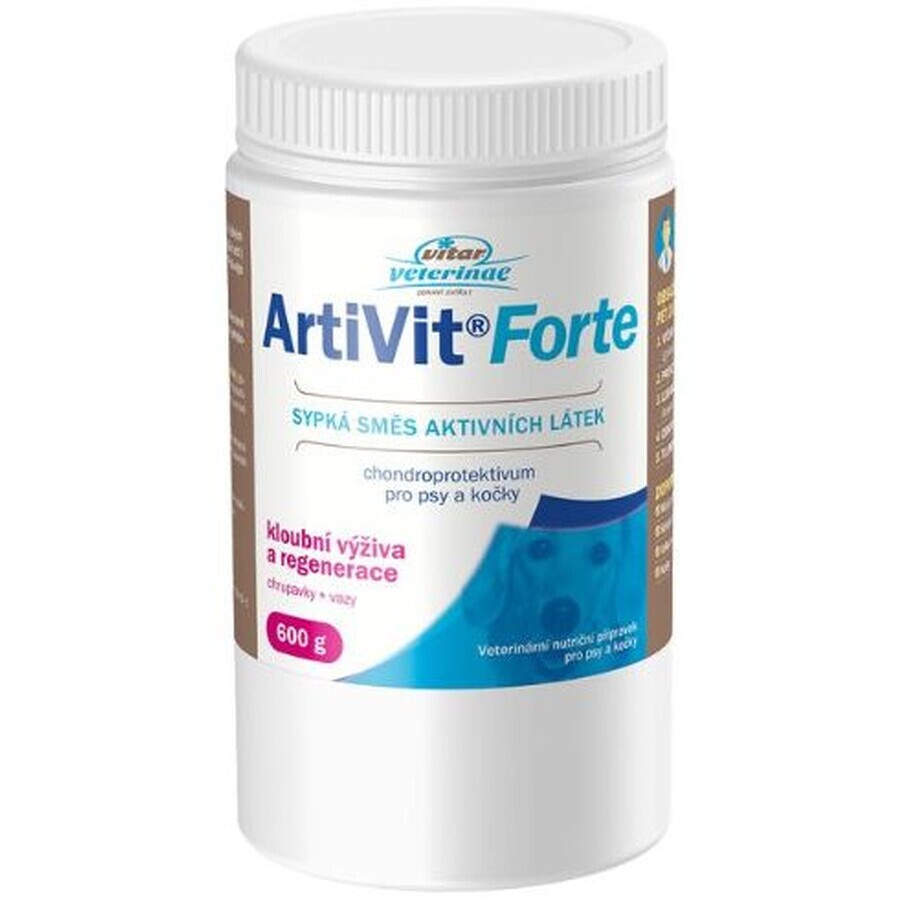 Vitar Veterinae Artivit Forte mélange de poudres 600 g