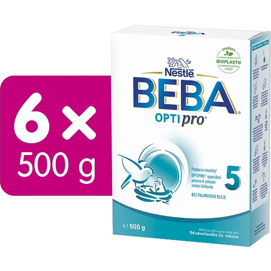 Nestlé Beba OPTIPRO 5 (lait maternisé pour les tout-petits (à partir de 24 mois) (innov.2022) 6 pcs