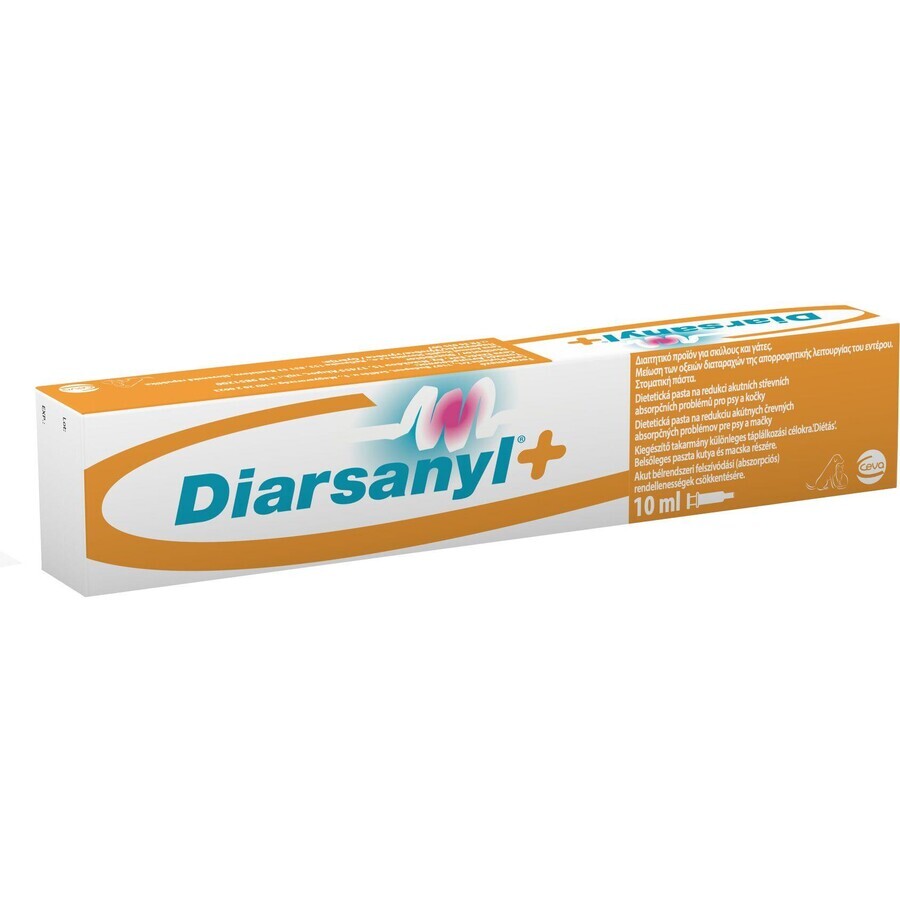 Diarsanil pasta per diarrea acuta per cani e gatti 10 ml