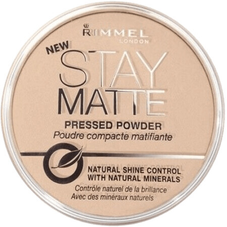 Rimmel London Stay Stay Matte Powder Powder 001 Transparent 14 g