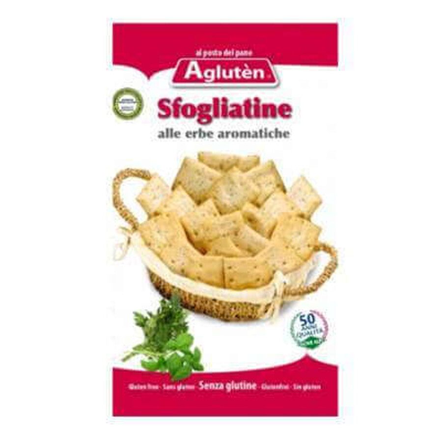 Biscuiței cu ierburi aromatice, fără gluten, 150g, Agluten